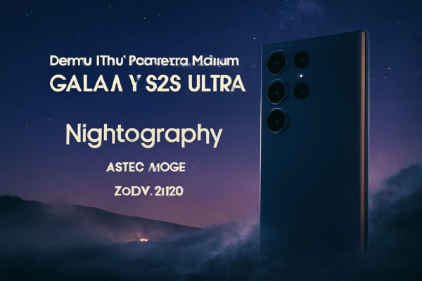 Demo Fitur Kamera Malam Galaxy S25 Ultra: Nightography, Astro Mode, Zoom X100 & Hasil Foto Low Light Keren