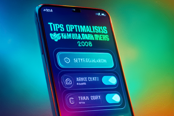 Tips Optimalisasi Baterai Smartphone 2025: Setting Akurasi, Background Task, Night Mode & Mode Hemat yang Efektif